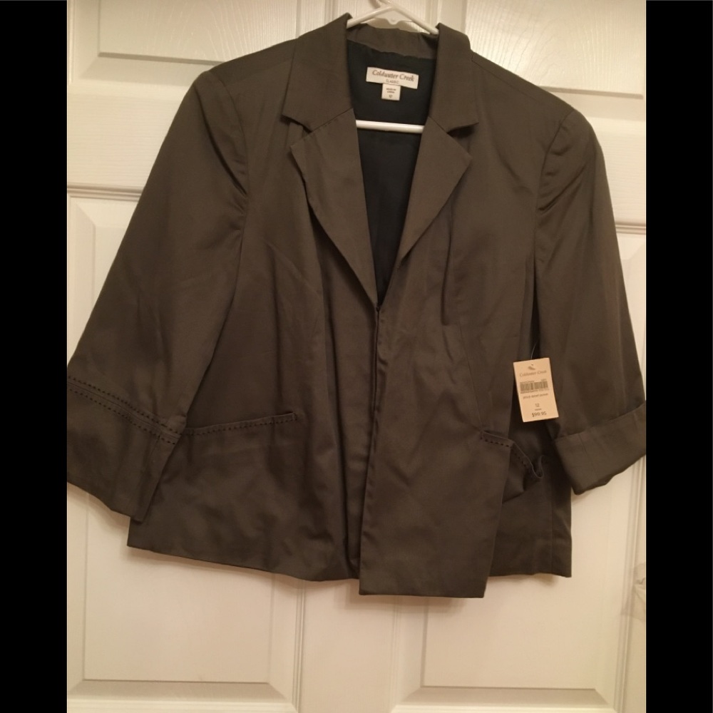 COLDWATER CREEK CLASSIC JACKET NWT